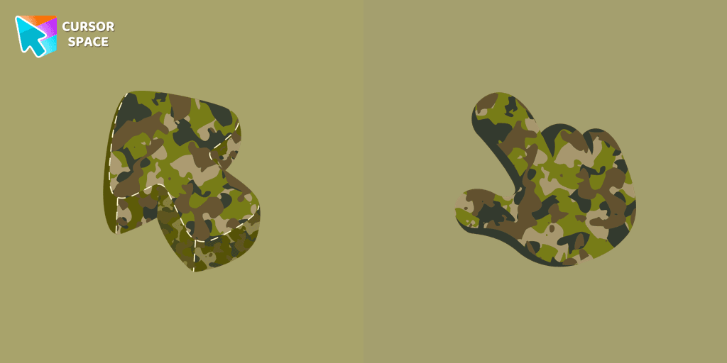 Military Uniform Texture cursor
